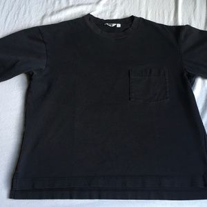 Uniqlo U Oversized Pocket Tee / Black / Mens size M